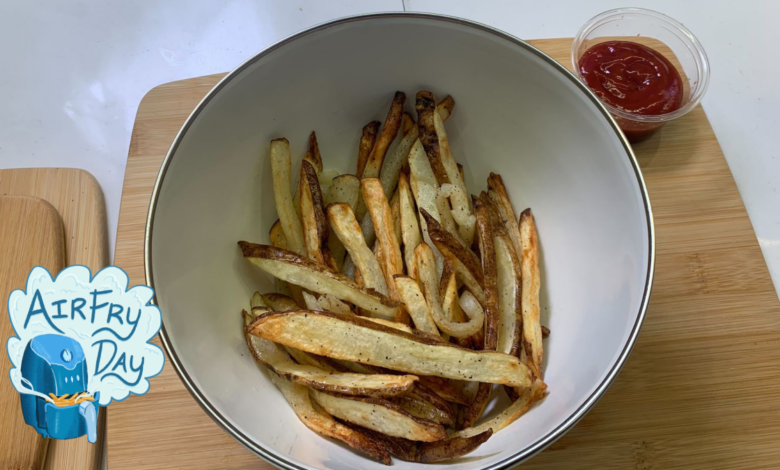 Esta Sencilla Receta De Papas Fritas Con Freidora De Aire